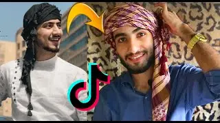 How to tie Mr.Faisu's Arabic Headscarf | Wear SHEMAGH like Team07 Tiktok star Mr.faisu | Amaan Ullah