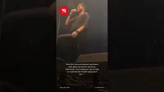 Semicenk konserinde playback yapmasına tepki gösteren seyirciye cevap verdi.