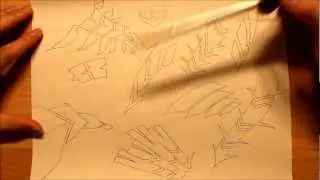 How to draw Cool graphics | Graphics Graffiti and Illustration
