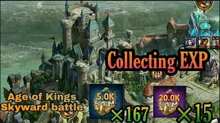 collecting 5k exp x167 | Age of Kings Skyward battle
