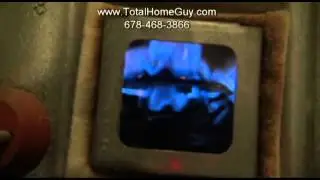 Atlanta Home Inspector sees poor operation on a water heater