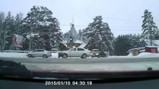 Подборка зимних ДТП