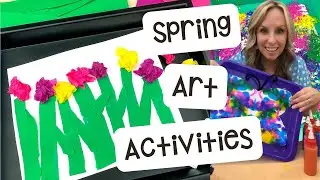 Spring Art Ideas for Preschool, Pre-k, and Kindergarten