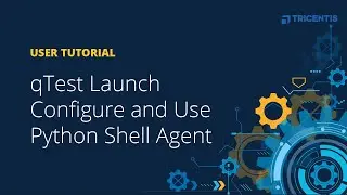 qTest Launch Configure and Use Python Shell Agent - Selenium C# NUnit