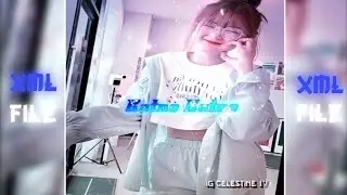 Katno katno i tynnad😍❤️||am preset XML file 🎯 Alight motion links in description 🔰👇