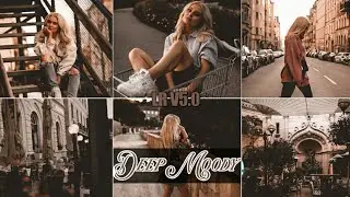Edit Foto Ala Selebgram Deep Moody | Lightroom Mobile Tutorial