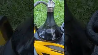 Smoking on car