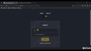 login and registration form using PHP and MYSQL