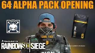 64 Alpha Pack Opening - Rainbow Six Siege