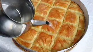 Good news for water pastry lovers! The most practical water pastry recipe without boiling.