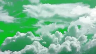 Green screen badal animiton effect video
