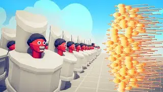 100x SKIBIDI TOILET vs EVERY GOD | TABS - Totally Accurate Battle Simulator
