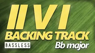 2 5 1 BASSLESS backing track | Bb major | 95 BPM