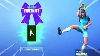 New FREE "TAKE THE ELF" EMOTE Unlocked in Fortnite..