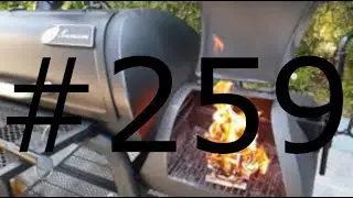#259 My exercise with multiple sclerosis and a new Landmann Vinson 300 offset smoker