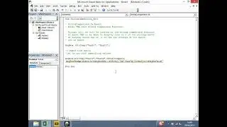 Excel VBA String Comparison Function StrComp