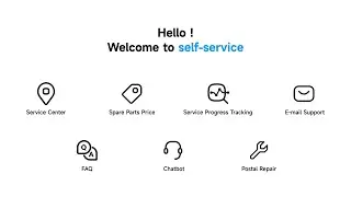 Welcome to self-service!