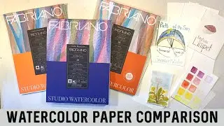 Watercolor Paper Comparison | Fabriano