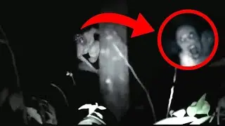 8 Страшных Видео в Лесу Снятых на Камеру