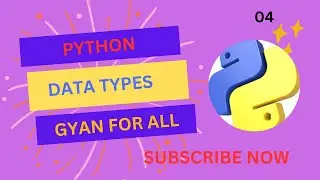 data types in python | various data types in python
