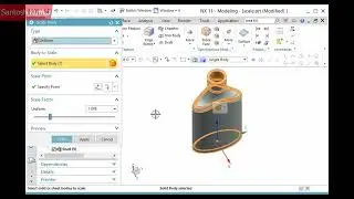 NX 12.0 | SIEMENS | Walkthrough - Scale Body