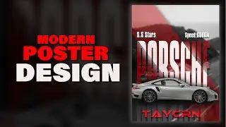Modern Graphics Design l Modern Poster design in Adobe photoshop I flyer design in photoshop