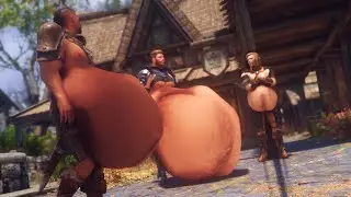 Force Feeding Whiterun -  Skyrim Vore