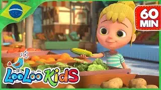 Fui ao Mercado | Indo`a feira - Músicas Para Crianças LooLoo Kids Português