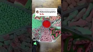 😋🍉Let’s make a watermelon candy platter!🍉😋 #shorts