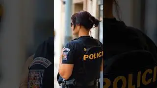 I met a wonderful policewoman ❤️