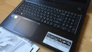 ACER Aspire F15 F5-573G i7 2,5Ghz up to 3,1Ghz 6GB DDR4 2GB GDDR5 1TB HDD with empty SSD slot-unbox