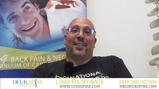 He Wept After Being Officially Pain Free!! | Deuk Spine Institute