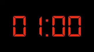 Timer 1 Menit Digital Font - Ferarri HD No Copyright