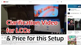80 Standby Channels Setup Price & Clarification Video For Local Cable TV Operators