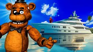 Being Chase By MONSTERS on a Fancy Yacht in Gmod! (Garry's Mod Hide and Seek)