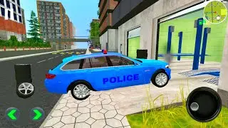BMW Car Driving To Service - Police Patrol Simulator #8 - Android Gameplay