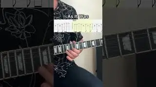 As It Was Guitar + Tabs 