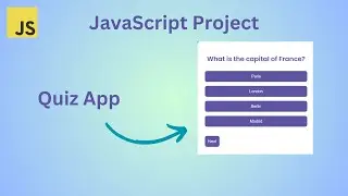 Build a Quiz App using HTML CSS JavaScript