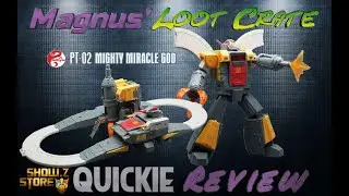 Magnus' Loot Crate Quickie Review - Pangu Toys PT02 Mighty Miracle God (Omega Supreme)
