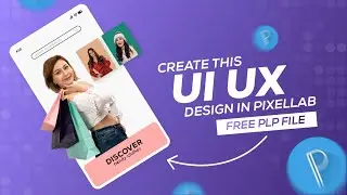 Mobile App Design in Pixellab | Ui Ux Design | Pixellab Tutorials