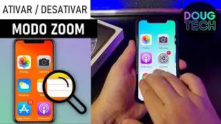Como Ativar/Desativar o MODO ZOOM no iPhone