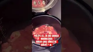 PHİLİPS ALL-İN-ONE COOKER MAKİNESİNDE BUHAR ÇIKIŞ SÜRESİ NE KADAR ? ⏰ #philips #cooker #reklam #fyp