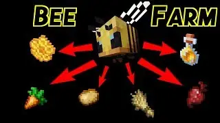 5 BEST Auto Bee and Honey Farms! | Minecraft [CHECK description]