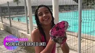 BANHO DE CHUVEIRO NA AULA DE NATAÇÃO!- SHOWER IN SWIMMING CLASS!