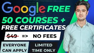 Google Free Courses With Certificate 2022 | Google Free Certification Courses | Google Free Swags