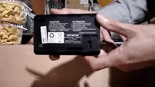Что внутри аккумулятора Hitachi VM-BP67