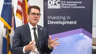 Jake Levine, chief climate officer, US International Development Finance Corporation – View from IMF