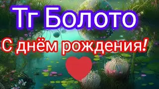 Любимые Жабоведы,вы лучшие!))У тг Болото День Рождения!!