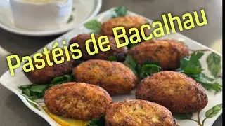 Pastéis de Bacalhau (Portuguese Codfish Croquettes)