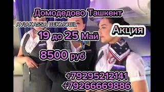 18,05,2023  🛫🇷🇺 Домодедово-Ташкент🇺🇿